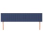 Headboards 2 units of blue fabric 100x5x78/88 cm by , Headboards and footboards - Ref: Foro24-346290, Price: 67,43 €, Discoun...