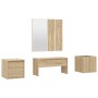 Sonoma Oak Plywood Hallway Furniture Set by , Wardrobes - Ref: Foro24-3082065, Price: 145,96 €, Discount: %