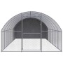 Gallinero de exterior de acero galvanizado 3x8x2 m de , Jaulas y habitáculos para animales pequeños - Ref: Foro24-3095475, Pr...