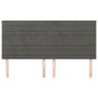 Headboards 4 units of dark gray velvet 80x5x78/88 cm by , Headboards and footboards - Ref: Foro24-3116527, Price: 117,30 €, D...