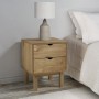 OTTA bedside table solid pine wood 45x39x57 cm by vidaXL, Nightstands - Ref: Foro24-348576, Price: 81,24 €, Discount: %