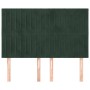 Headboards 4 units dark green velvet 72x5x78/88 cm by , Headboards and footboards - Ref: Foro24-3116621, Price: 109,55 €, Dis...