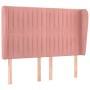 Headboard with pink velvet ears 147x23x118/128 cm by , Headboards and footboards - Ref: Foro24-3118247, Price: 129,43 €, Disc...