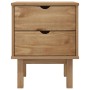 Mesita de noche OTTA madera maciza de pino 45x39x57 cm de vidaXL, Mesitas de noche - Ref: Foro24-348576, Precio: 81,24 €, Des...