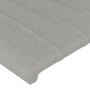 Cabecero con orejas de tela gris claro 83x16x118/128 cm de , Cabeceros y pies de cama - Ref: Foro24-3119792, Precio: 70,71 €,...