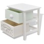 French style wooden nightstand by vidaXL, Nightstands - Ref: Foro24-242874, Price: 55,51 €, Discount: %