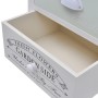 Mesita de noche de estilo francés de madera de vidaXL, Mesitas de noche - Ref: Foro24-242874, Precio: 51,22 €, Descuento: %