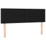 Cama box spring colchón y luces LED tela negro 140x200 cm de , Camas y somieres - Ref: Foro24-3133319, Precio: 449,38 €, Desc...