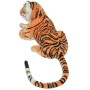 Tigre de peluche marrón XXL de vidaXL, Animales de peluche - Ref: Foro24-80163, Precio: 55,41 €, Descuento: %