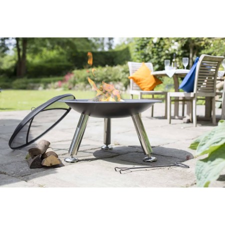 RedFire Chicago Stahlschalenkamin 75 cm schwarz 85013 von RedFire, Kamine - Ref: Foro24-411825, Preis: 175,41 €, Rabatt: %