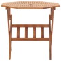 Mesa plegable de jardín de madera maciza de acacia 90x75 cm de , Mesas de jardín - Ref: Foro24-46656, Precio: 133,60 €, Descu...