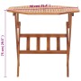 Mesa plegable de jardín de madera maciza de acacia 90x75 cm de , Mesas de jardín - Ref: Foro24-46656, Precio: 133,60 €, Descu...