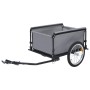 Grauer und orangefarbener Fahrradanhänger 65 kg von , Fahrradanhänger - Ref: Foro24-92591, Preis: 147,39 €, Rabatt: %