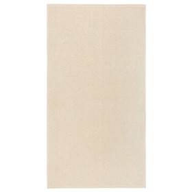 Cream short pile rug 80x150 cm by , Rugs - Ref: Foro24-340369, Price: 32,20 €, Discount: %