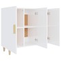 Glossy white engineered wood sideboard 90x34x80 cm by , Sideboards - Ref: Foro24-812498, Price: 98,82 €, Discount: %