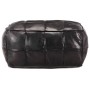 Puf negro 60x60x30 cm cuero auténtico de cabra de , Otomanas - Ref: Foro24-248134, Precio: 135,44 €, Descuento: %