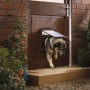 PetSafe Puerta mascotas 2-vías 755 mediana 26,7x22,8 marrón 5021 de PetSafe, Puertas para animales domésticos - Ref: Foro24-4...