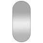 Black oval wall mirror 35x80 cm by , Mirrors - Ref: Foro24-344939, Price: 51,86 €, Discount: %