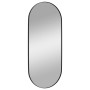 Black oval wall mirror 35x80 cm by , Mirrors - Ref: Foro24-344939, Price: 51,86 €, Discount: %