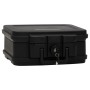 Black polypropylene safe 38x32.5x16.5 cm by , Safes - Ref: Foro24-154960, Price: 69,35 €, Discount: %