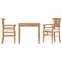 Garden dining set 3 pieces solid teak wood by , Garden sets - Ref: Foro24-3155761, Price: 371,16 €, Discount: %