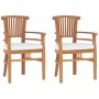 Garden dining set 3 pieces solid teak wood by , Garden sets - Ref: Foro24-3155761, Price: 371,16 €, Discount: %