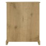 Corona Range 3-level pine shelf from Mexican pine 81x29x100 cm by vidaXL, Bookcases and shelves - Ref: Foro24-243745, Price: ...