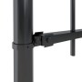 Garden fence with black steel spearheads 6.8x1 m by , fence panels - Ref: Foro24-277614, Price: 354,17 €, Discount: %