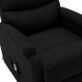 Sillón elevable tela negro de , Sillones - Ref: Foro24-321238, Precio: 316,75 €, Descuento: %