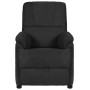 Sillón reclinable de piel de ante sintético negro de , Sillones - Ref: Foro24-324050, Precio: 130,38 €, Descuento: %