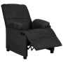 Black Faux Suede Leather Recliner by , Armchairs - Ref: Foro24-324050, Price: 130,38 €, Discount: %