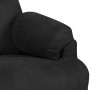 Sillón reclinable de piel de ante sintético negro de , Sillones - Ref: Foro24-324050, Precio: 130,38 €, Descuento: %