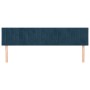 Headboards 2 units of dark blue velvet 80x5x78/88 cm by , Headboards and footboards - Ref: Foro24-346268, Price: 61,44 €, Dis...