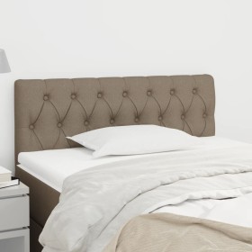 Taupe gray fabric headboard 100x7x78/88 cm by , Headboards and footboards - Ref: Foro24-346330, Price: 57,99 €, Discount: %