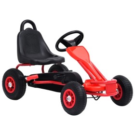 Pedal go-kart with red tires by vidaXL, Pedal or push vehicles - Ref: Foro24-80197, Price: 141,99 €, Discount: %