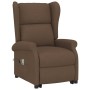 Massage chair with lifting system brown fabric by , Electric massage chairs - Ref: Foro24-289744, Price: 388,06 €, Discount: %