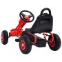 Kart de pedales con neumáticos rojo de vidaXL, Vehículos a pedales o para empujar - Ref: Foro24-80197, Precio: 151,21 €, Desc...