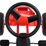 Kart de pedales con neumáticos rojo de vidaXL, Vehículos a pedales o para empujar - Ref: Foro24-80197, Precio: 151,21 €, Desc...