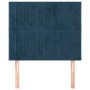 Headboards 2 units of dark blue velvet 80x5x78/88 cm by , Headboards and footboards - Ref: Foro24-3116604, Price: 61,44 €, Di...