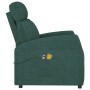 Dark green fabric lifting massage chair by , Electric massage chairs - Ref: Foro24-3120432, Price: 263,99 €, Discount: %