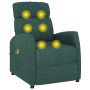 Dark green fabric lifting massage chair by , Electric massage chairs - Ref: Foro24-3120432, Price: 263,99 €, Discount: %