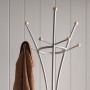 Rousseau Sweet gray metal coat rack by , Hat and coat racks - Ref: Foro24-442825, Price: 62,38 €, Discount: %