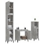 Concrete gray plywood 2-piece bathroom furniture set by , Bathroom furniture - Ref: Foro24-3185593, Price: 192,15 €, Discount: %