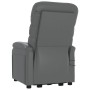 Anthracite gray synthetic leather lift chair by , Electric massage chairs - Ref: Foro24-321286, Price: 332,54 €, Discount: %