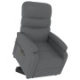 Anthracite gray synthetic leather lift chair by , Electric massage chairs - Ref: Foro24-321286, Price: 332,54 €, Discount: %