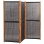 Divider screen with 3 panels black 210x180 cm by , Room dividers - Ref: Foro24-319179, Price: 107,99 €, Discount: %