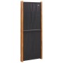 Divider screen with 3 panels black 210x180 cm by , Room dividers - Ref: Foro24-319179, Price: 107,99 €, Discount: %