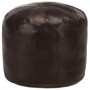 Puf marrón oscuro 40x35 cm cuero auténtico de cabra de , Otomanas - Ref: Foro24-248130, Precio: 123,27 €, Descuento: %