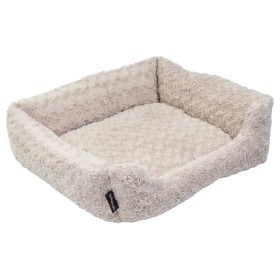 Jack and Vanilla Pet Sofa Softy XS beige rosette 60x52x18 cm by , Beds for dogs - Ref: Foro24-444155, Price: 72,99 €, Discoun...