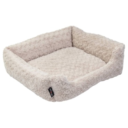 Jack and Vanilla Pet Sofa Softy XS beige rosette 60x52x18 cm by , Beds for dogs - Ref: Foro24-444155, Price: 71,55 €, Discoun...